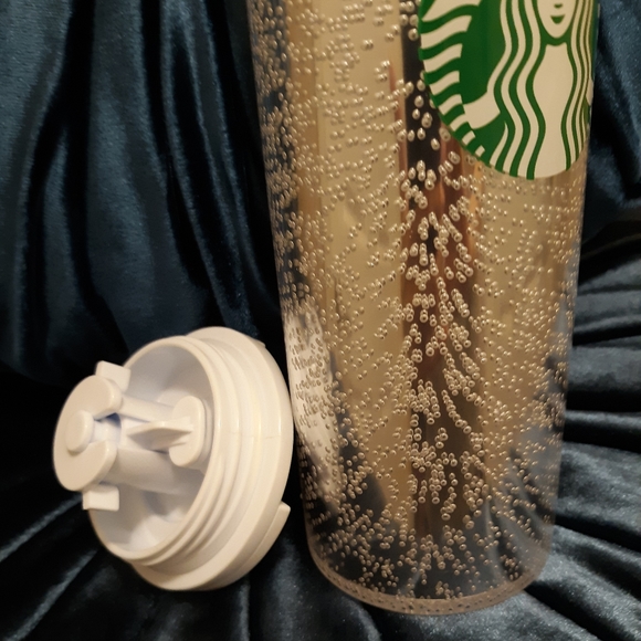 STARBUCKS LTD ED WHITE BUBBLE TUMBLER TWIST LID - Picture 4 of 6